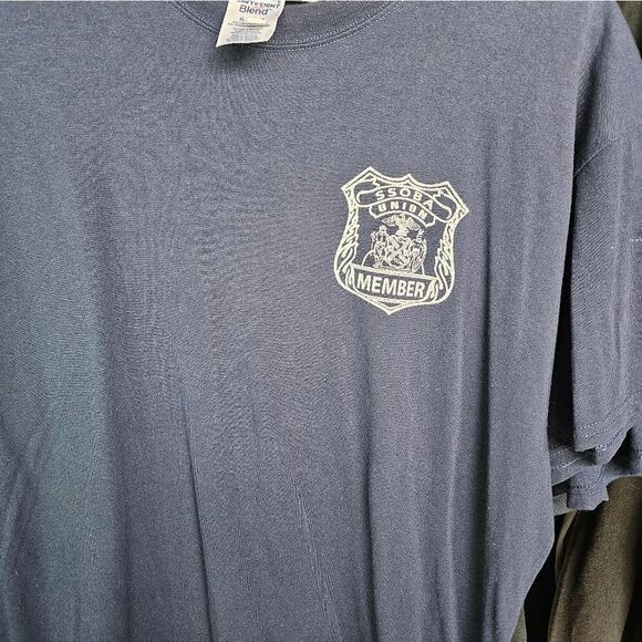 T-shirt men Gray size XL Union PBA.  153 - Picture 3 of 4